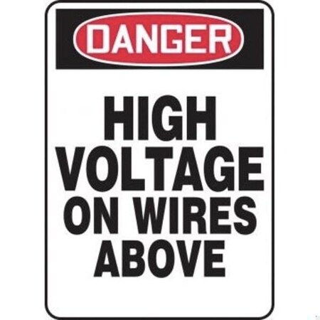 Accuform OSHA DANGER SAFETY SIGN ELECTRICAL MELC009XV MELC009XV